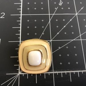 Trifari Jewelry - Trifari pierced earrings: 2 pair Trifari Jewelry - Trifari pierced earrings: 2 pair